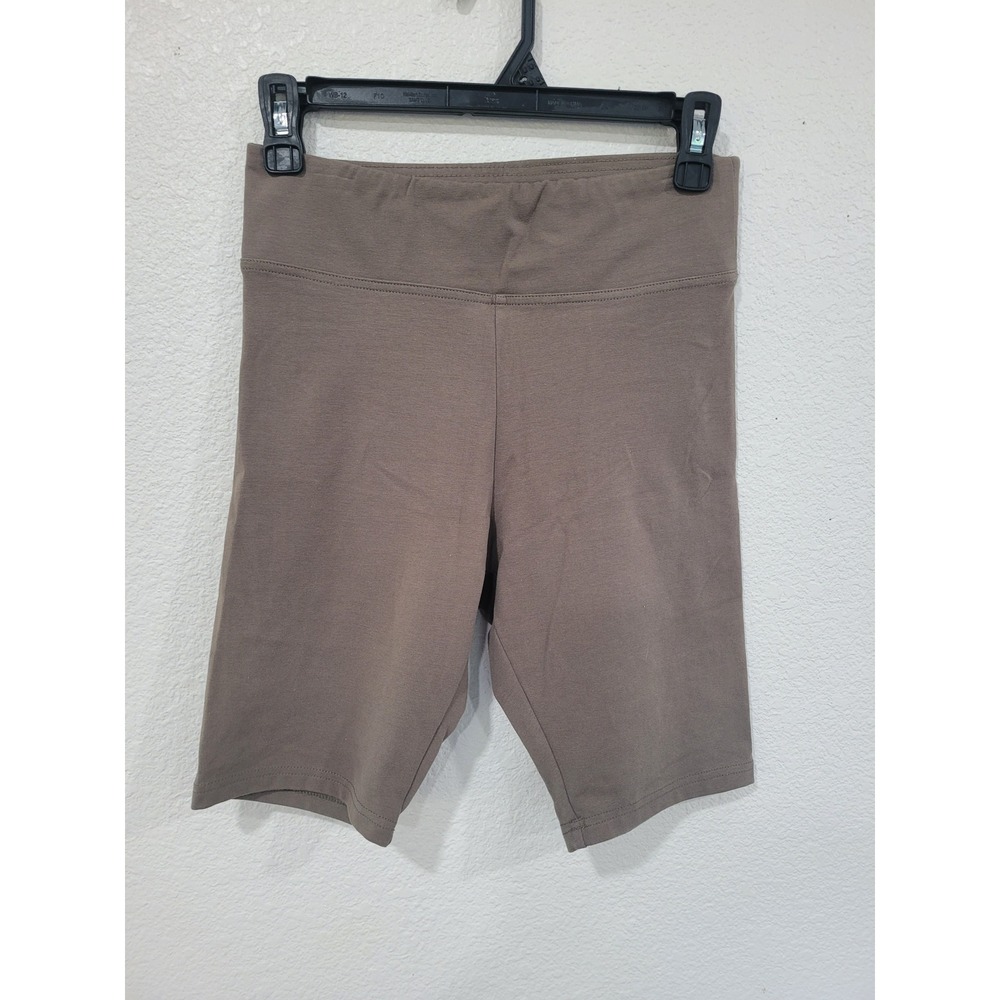 C&C California Womens Stretch Bike Shorts Athleisure Olive‎ Green Small #P2